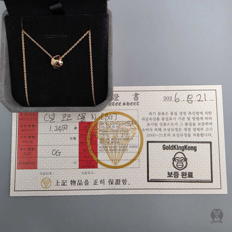 C넬 코코 스몰 네크리스N